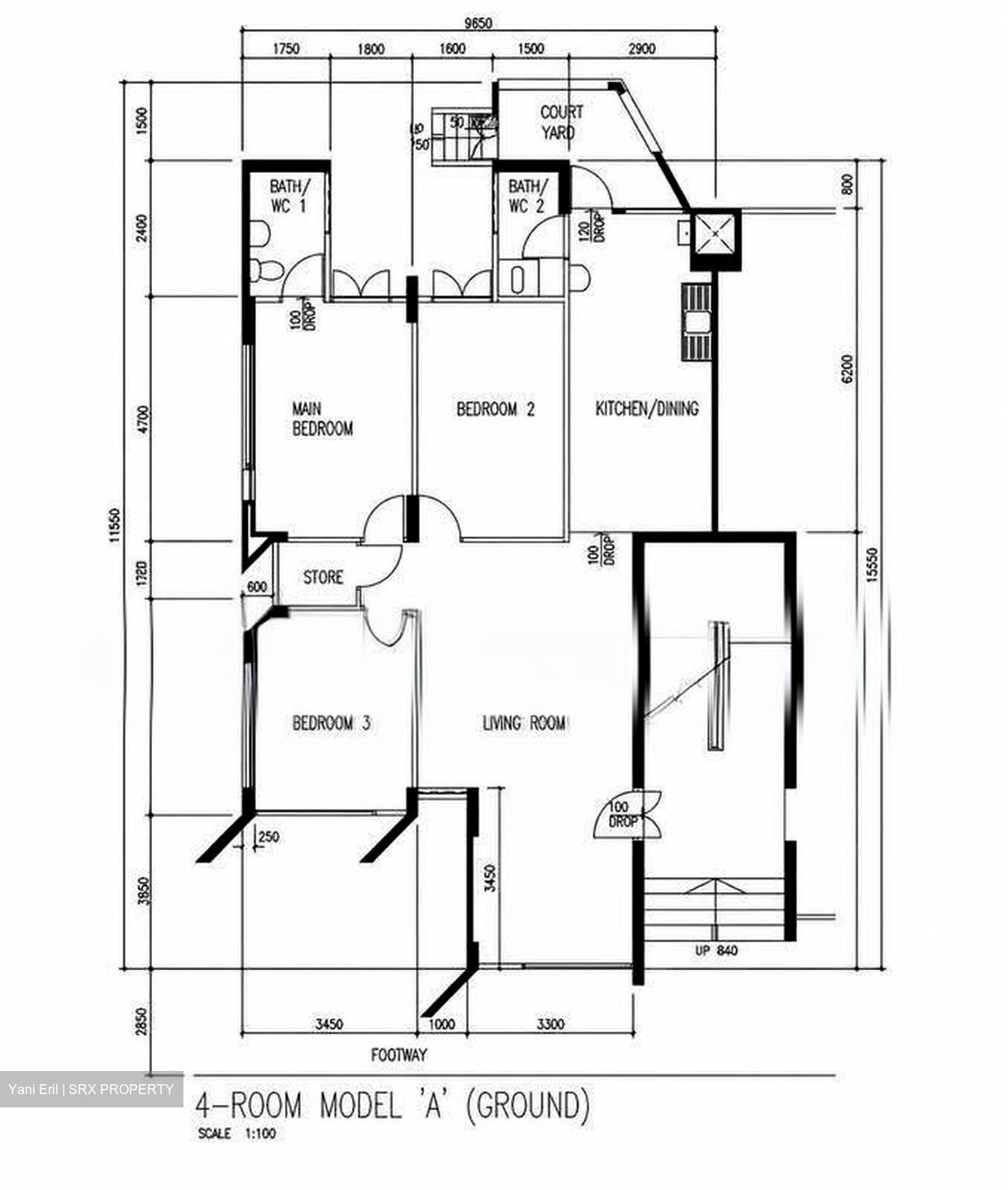 Blk 113 Bukit Purmei Road (Bukit Merah), HDB 4 Rooms #608019491